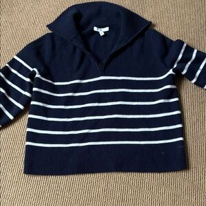 Banana Republic navy Cashmere Sweater